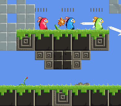 Three teenager Prabbits chilling out before the Coming-of-Age ritual&mldr;